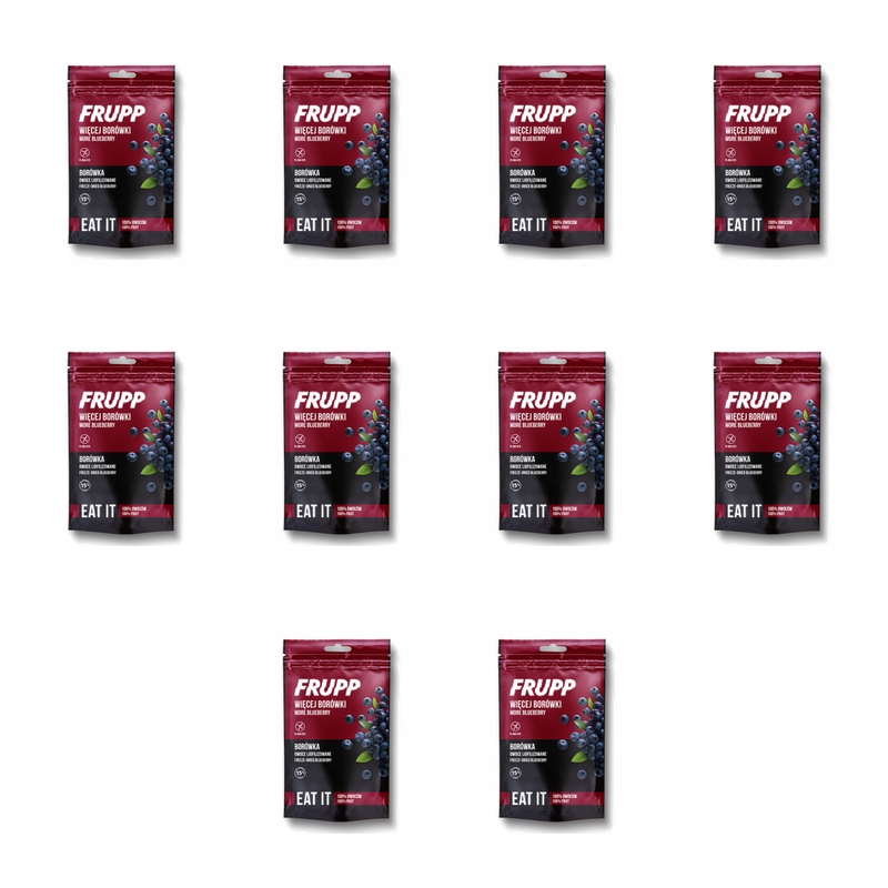 Frupp lyofilizované ovoce Borůvka 15g X10