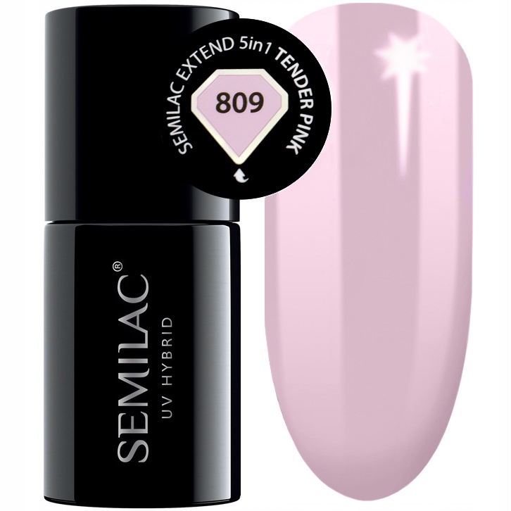 

Semilac Extend Base 5w1 Lakier 809 Tender Pink