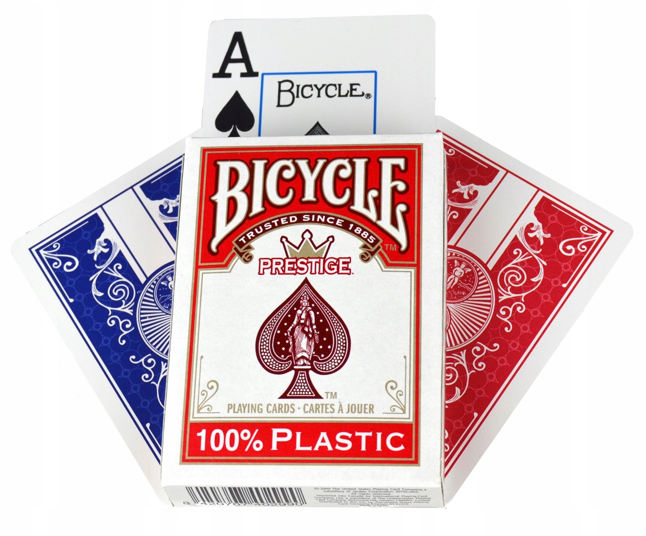 Karty Do Gry Plastikowe Bicycle Prestige Talia