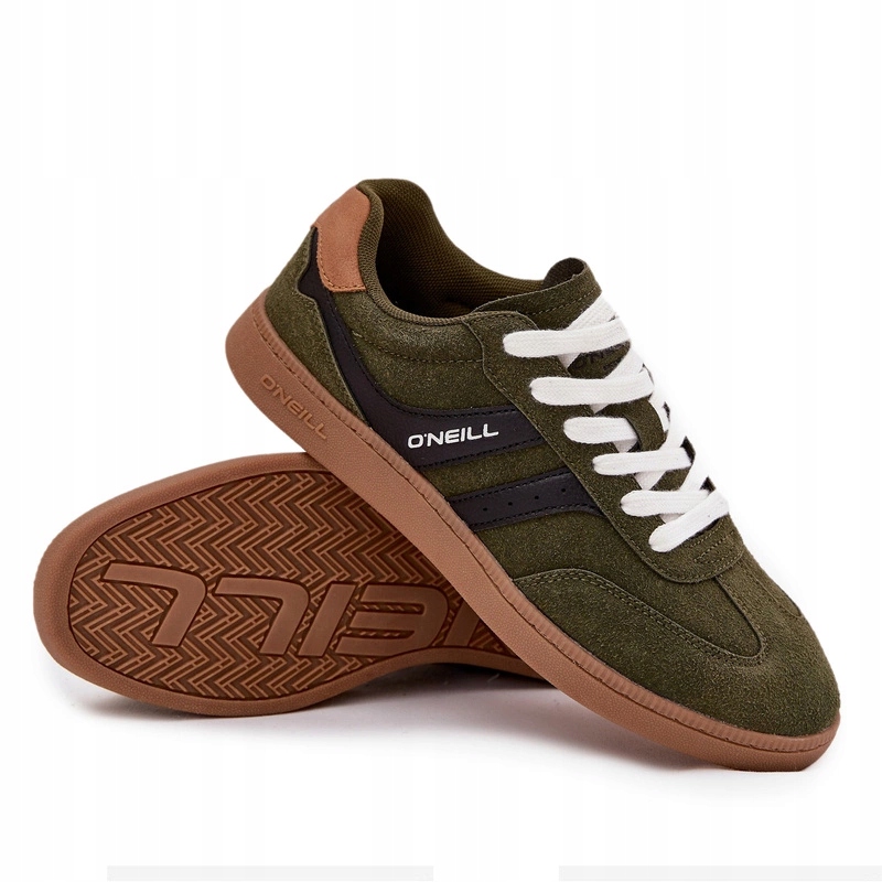 Pánské Nízké Tenisky O`neill Bayville Men Low 90253041 Tmavě Zelené 44