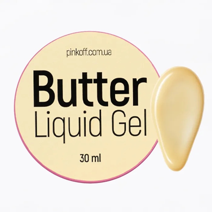 Pink Butter Liquid Gel – tekutý gel v barvě másla (15 ml)