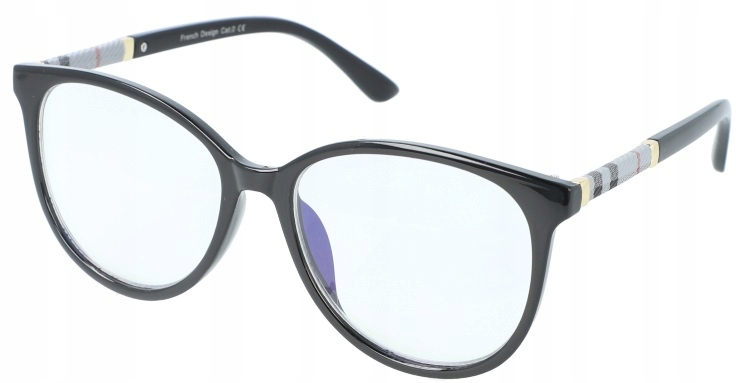 OKULARY ZERÓWKI Z FILTREM BLUE LIGHT DO KOMPUTERA PolarZONE Z ETUI Marka PolarZONE