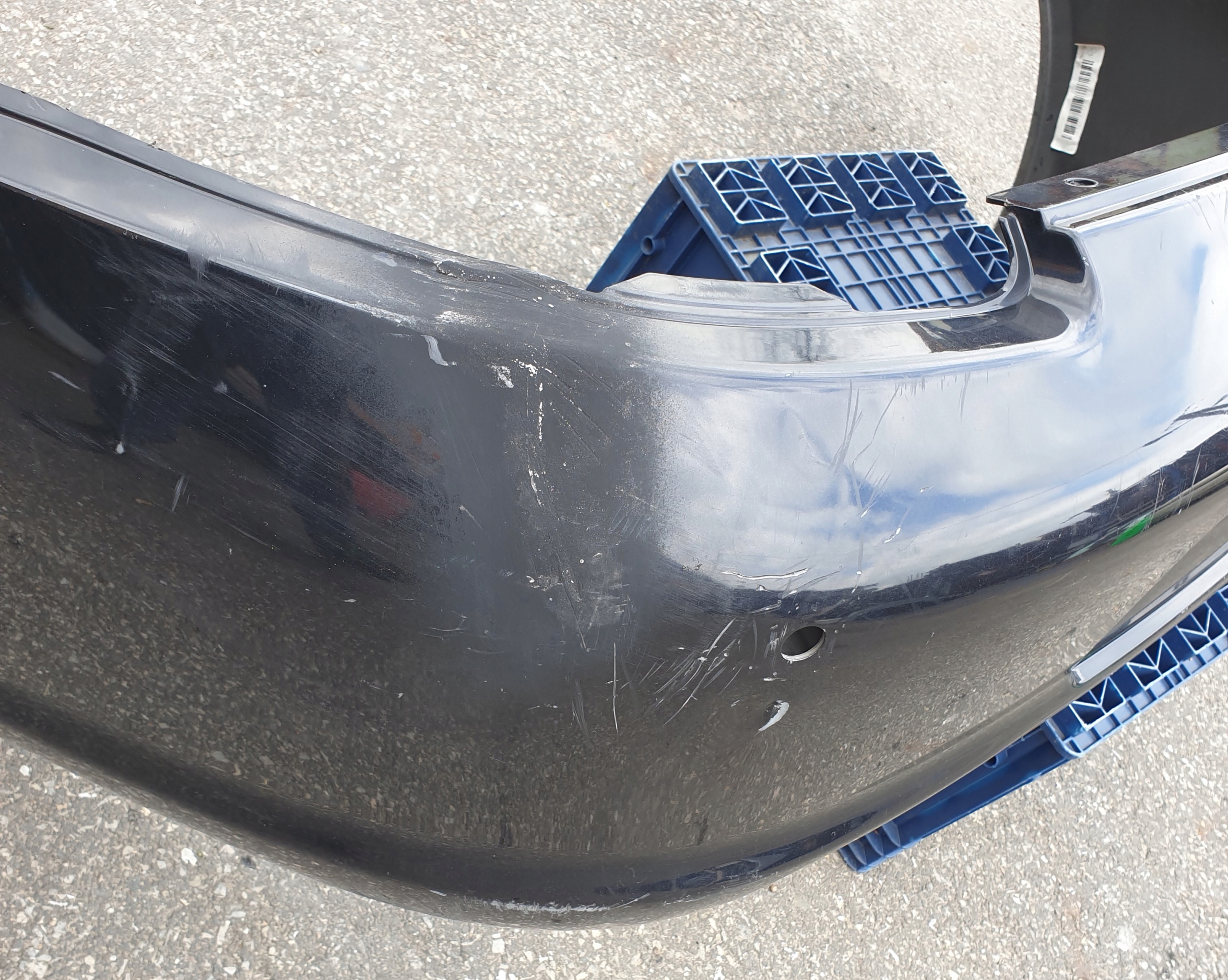 bumper rear part rear Porsche Carrera 911 997 OE