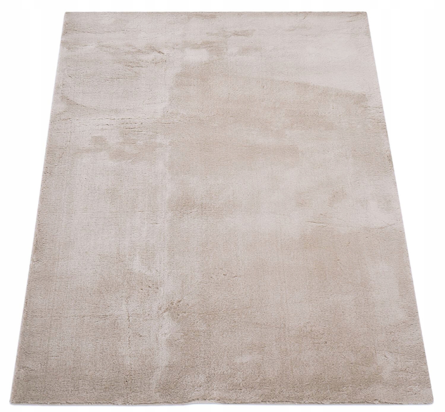 Koberec Shaggy Do Obývacího Pokoje Béžový Ložnicový Měkký Koberec Shaggy Modne 120X170