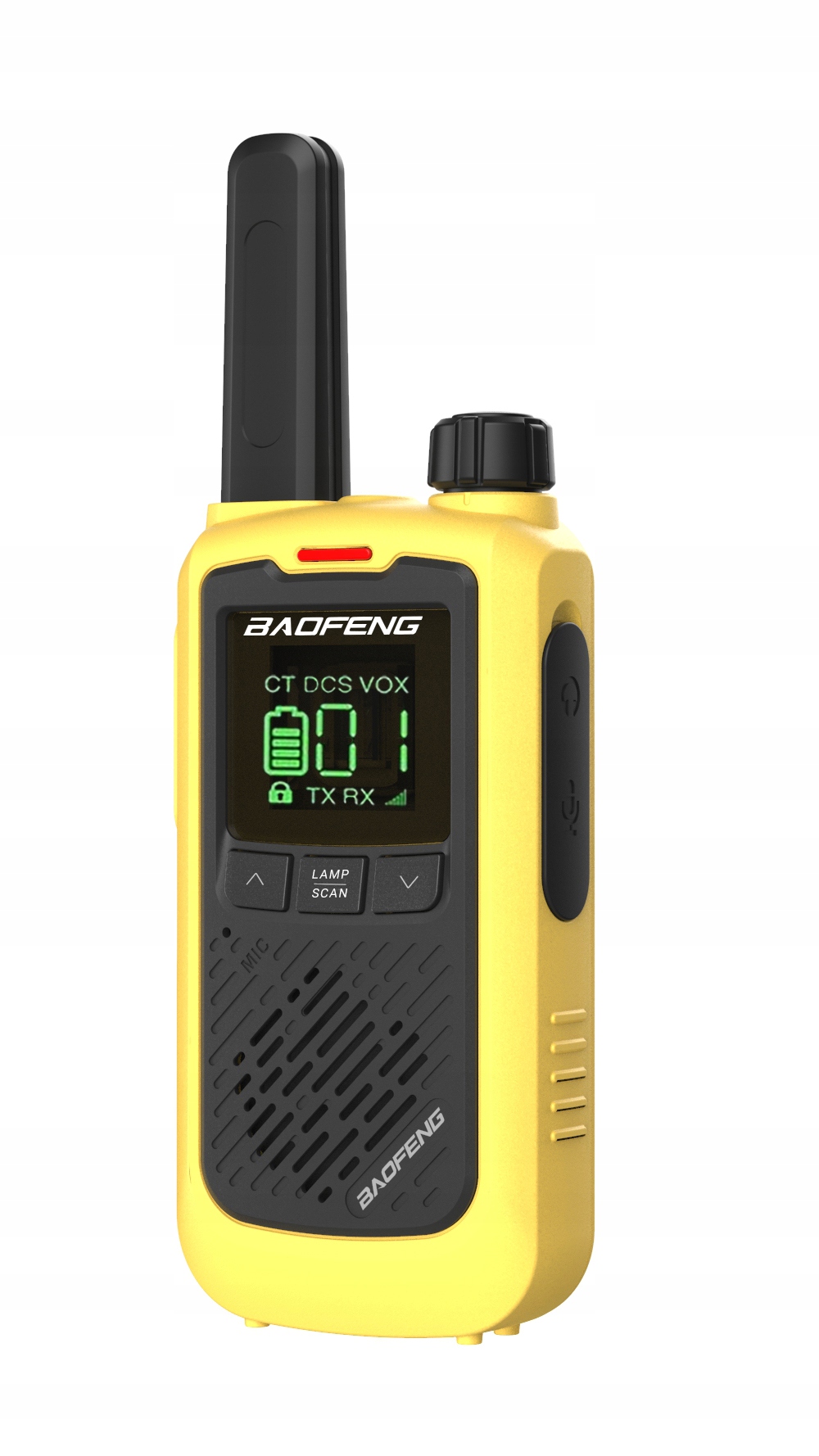 BAOFENG BF-T17 EU WALKIE TALKIE KRÓTKOFALÓWKA ŁOKI TOKI NAMIOT LATARKA USB Model BF-T17