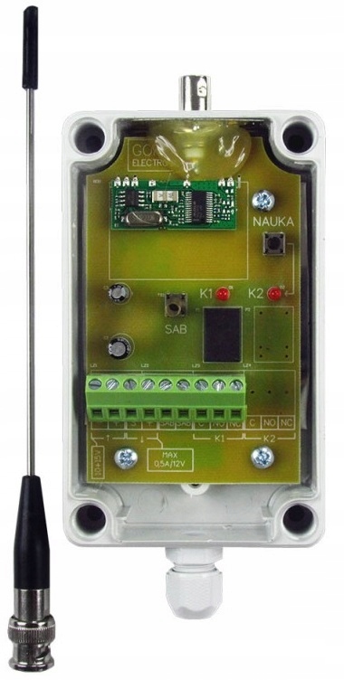 RADIOWY ZESTAW RADIOLINII KOMPLET STEROWANIA ALARM OPC-K01 NRP-102 GORKE Typ alarmu bezprzewodowy