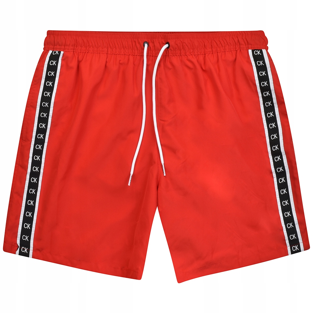 Koupací šortky Calvin Klein ZM0ZM01959 Červené