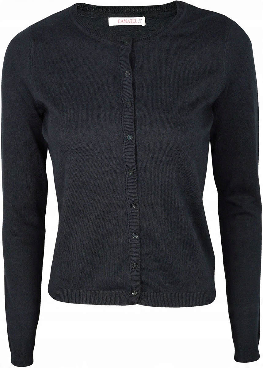 

Camaieu Czarny Damski Sweter Kardigan M 38