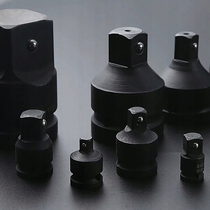 REDUKCJE UDAROWE ADAPTERY NASADKI 1/4 1/2 3/4 3/8 ZESTAW REDUKCJI UDAROWYCH Rodzaj klucza nasadowy