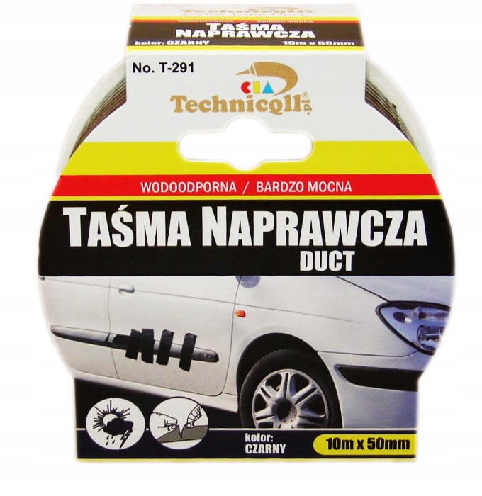 

Taśma Naprawcza Duct Tape Czarna Technicqll T-291