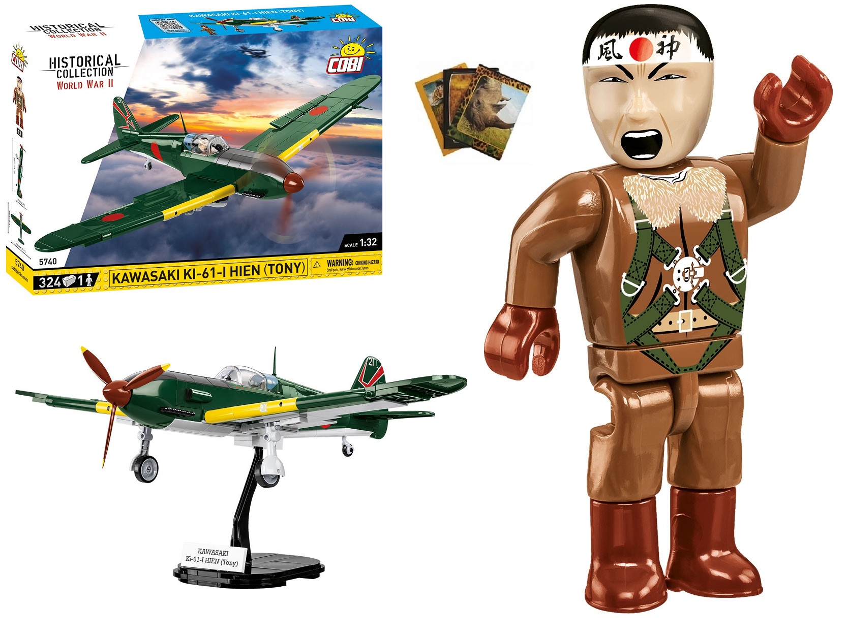 

Cobi 5740 Kawasaki Ki-61-I Hien 'Tony'
