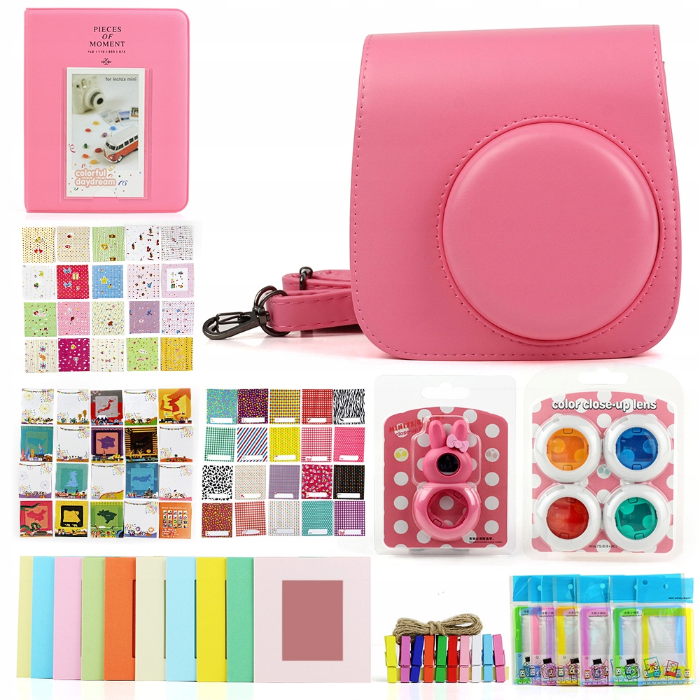 

Zestaw Futerał Etui Album FujiFilm Instax Mini 8 9