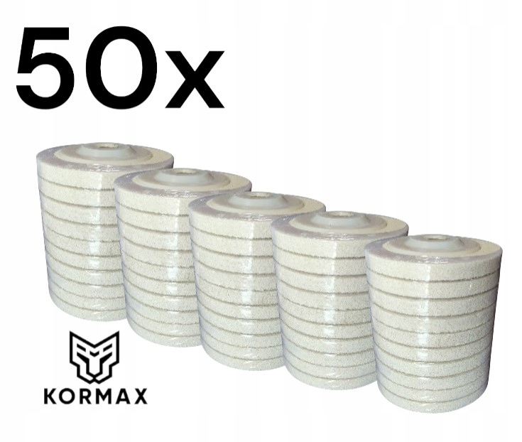 Netkaná textilie lisovaná 115 mm 115 x 12 x 22 mm, tvrdost Medium 9P/U5 Kormax