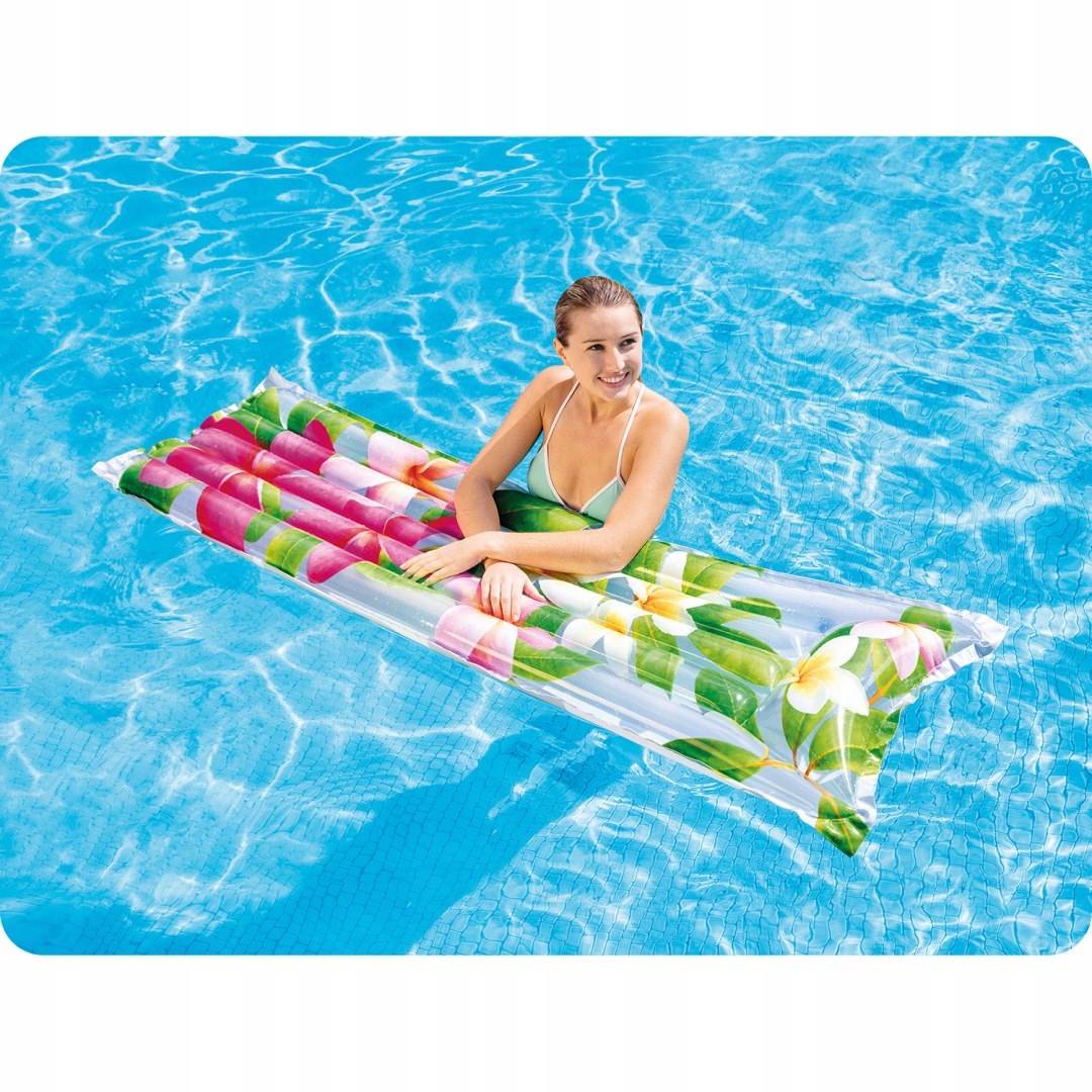 Materac do pływania Kwiaty Intex 59720 Marka Intex