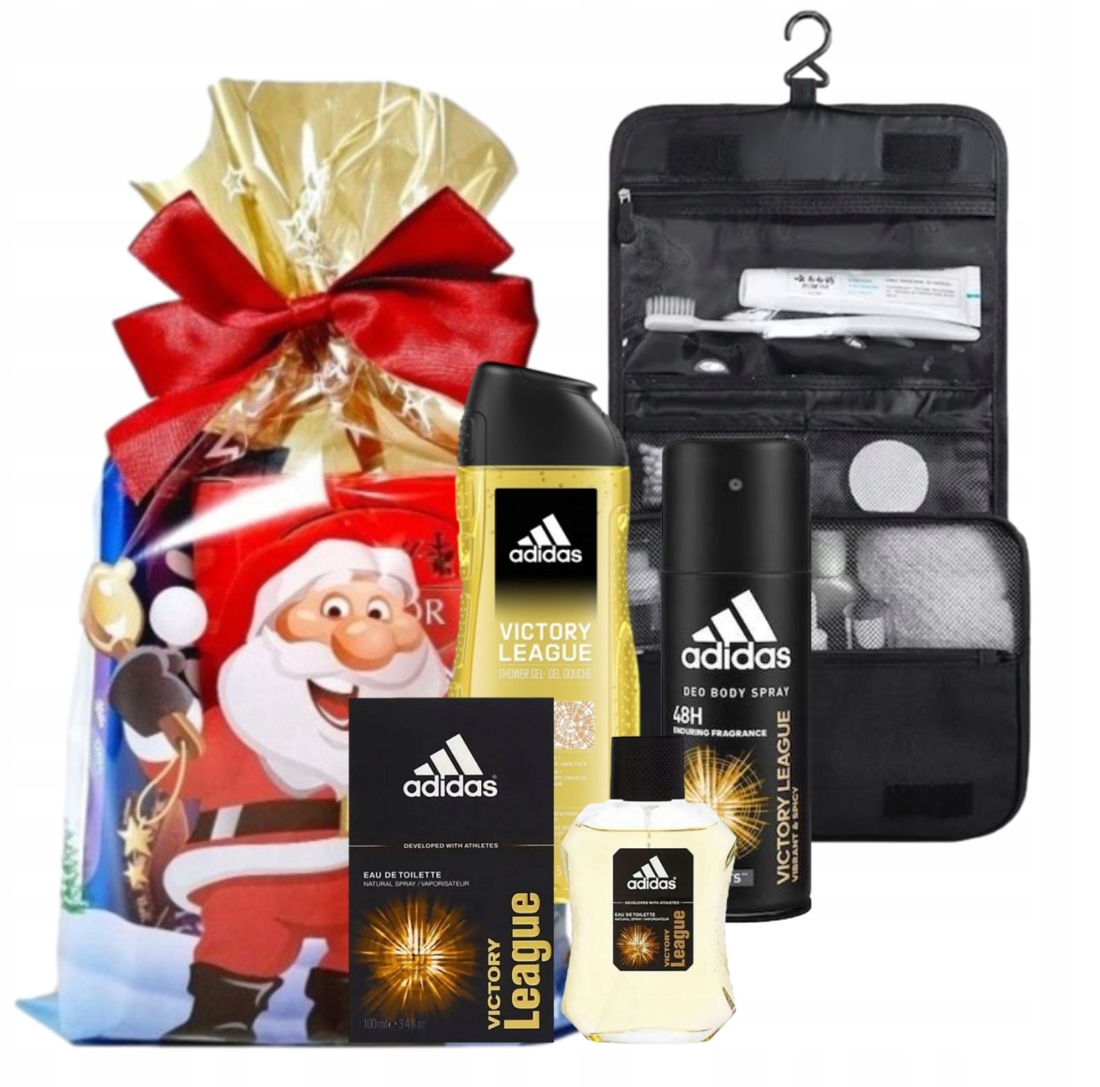 Adidas Sada Gel Deo Parfém Kosmetická Taštička dárek Victory League pro Něj