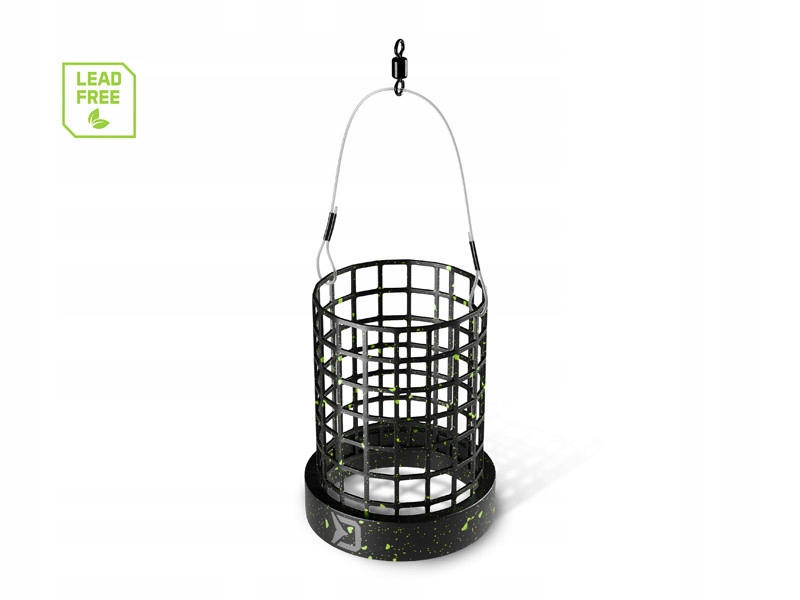 Bezołowiowy koszyk feederowy Delphin Eco Round M 50g 101006022