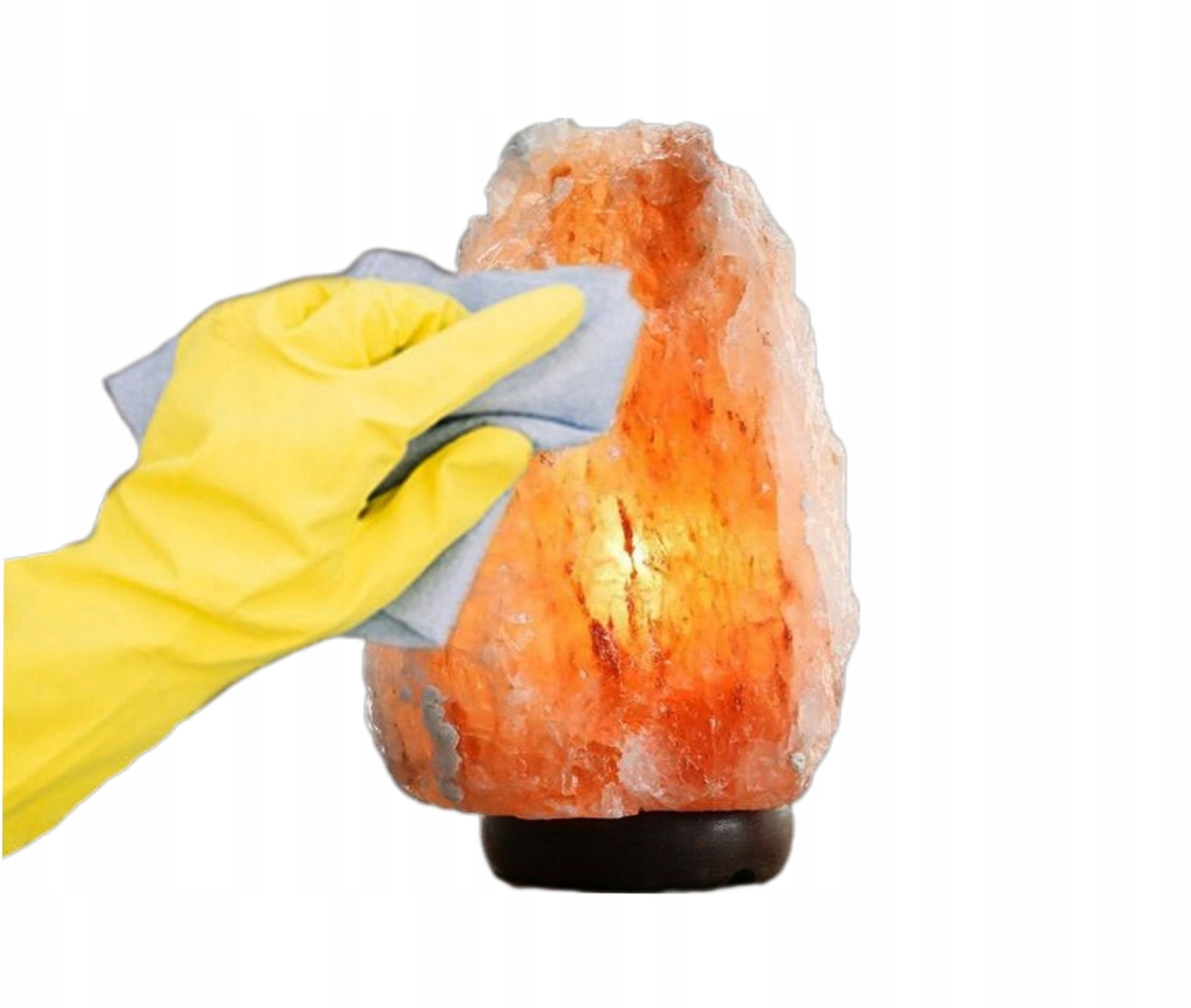 LAMPA SOLNA 3-5kg JONIZATOR sól Himalajska Długość/wysokość 19 cm