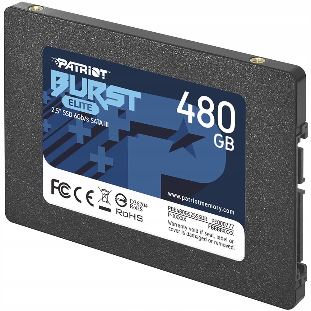 Patriot Burst Elite 480GB Ssd Interní 2,5" Sata 6Gb/s