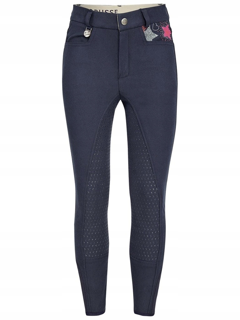 K Bryczesy dziewczynka Busse STARS Lej r. 164 Granatowe