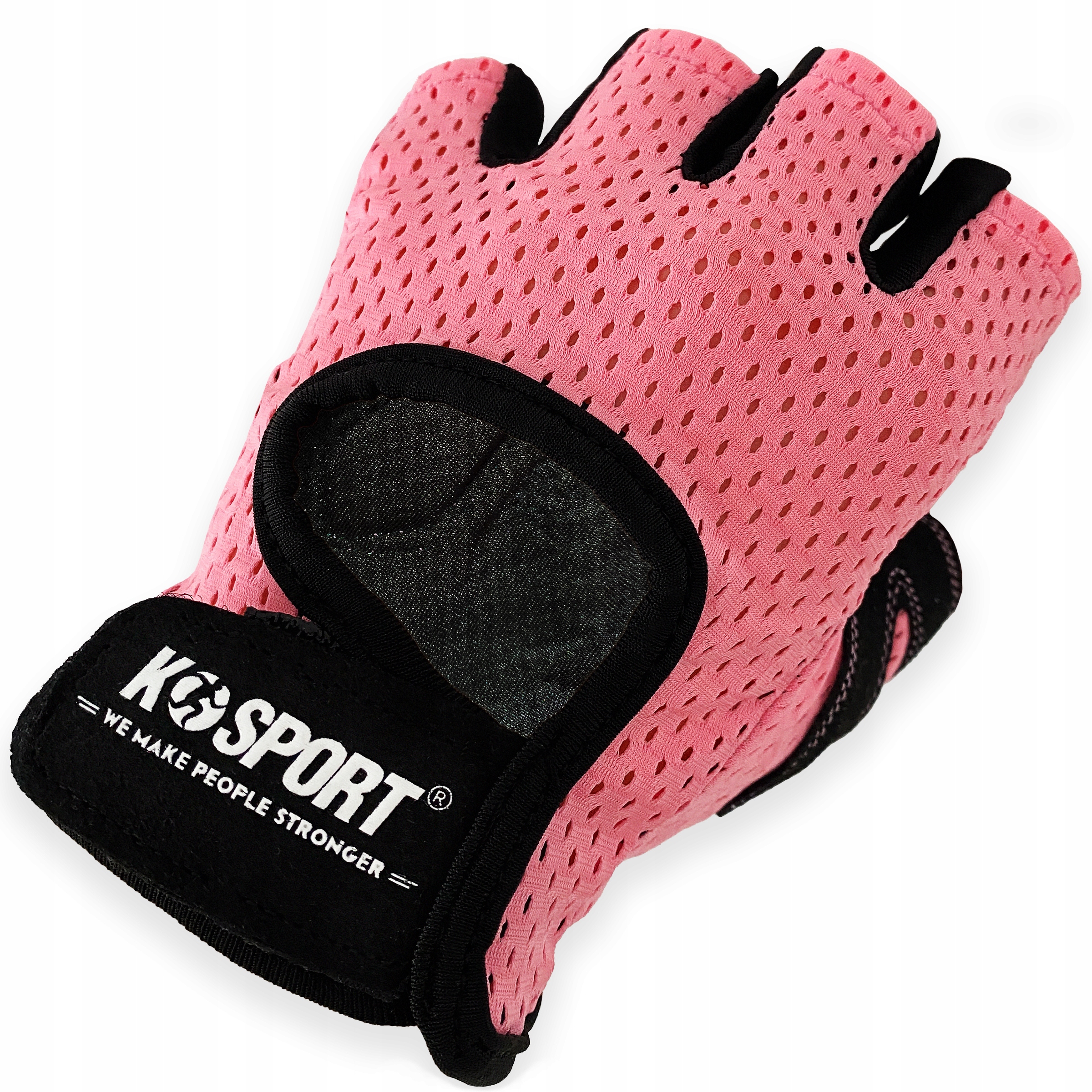 DAMSKIE RĘKAWICE TRENINGOWE NA SIŁOWNIĘ FITNESS XG07 ROZMIAR M Rozmiar M