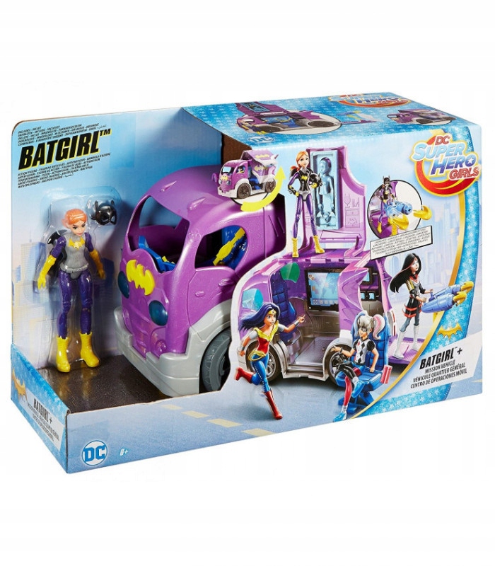

DC Hero Girls Figurka Batgirl lalka pojazd