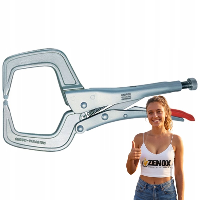 Uchwyt spawalniczy do profili 90mm Knipex