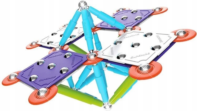 KLOCKI MAGNETYCZNE SUPERMAG CLASSIC TRENDY 98 EL Kod producenta 406