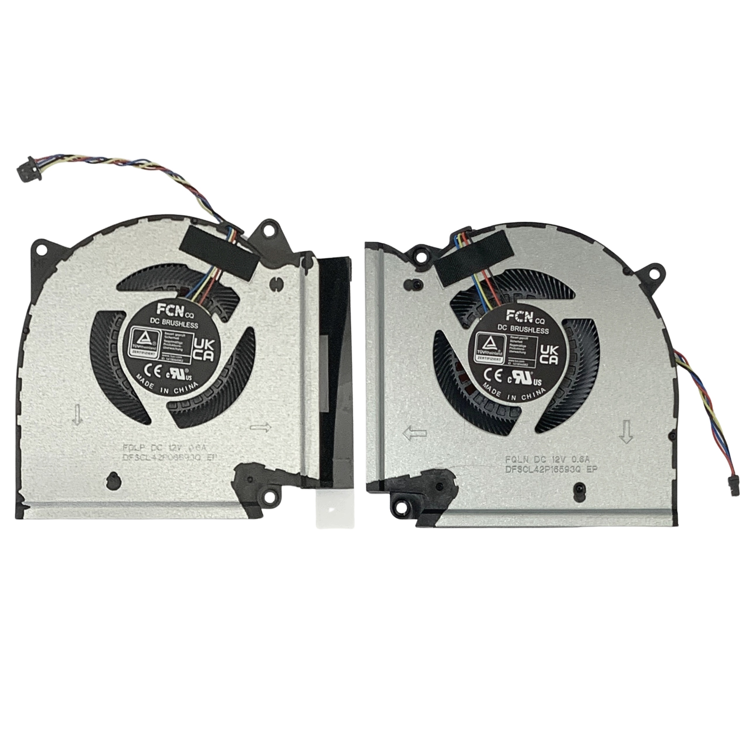 Ventilátory Asus Rog 7 Plus G713PV G713PU G713PI 12V Cpu Gpu Originál