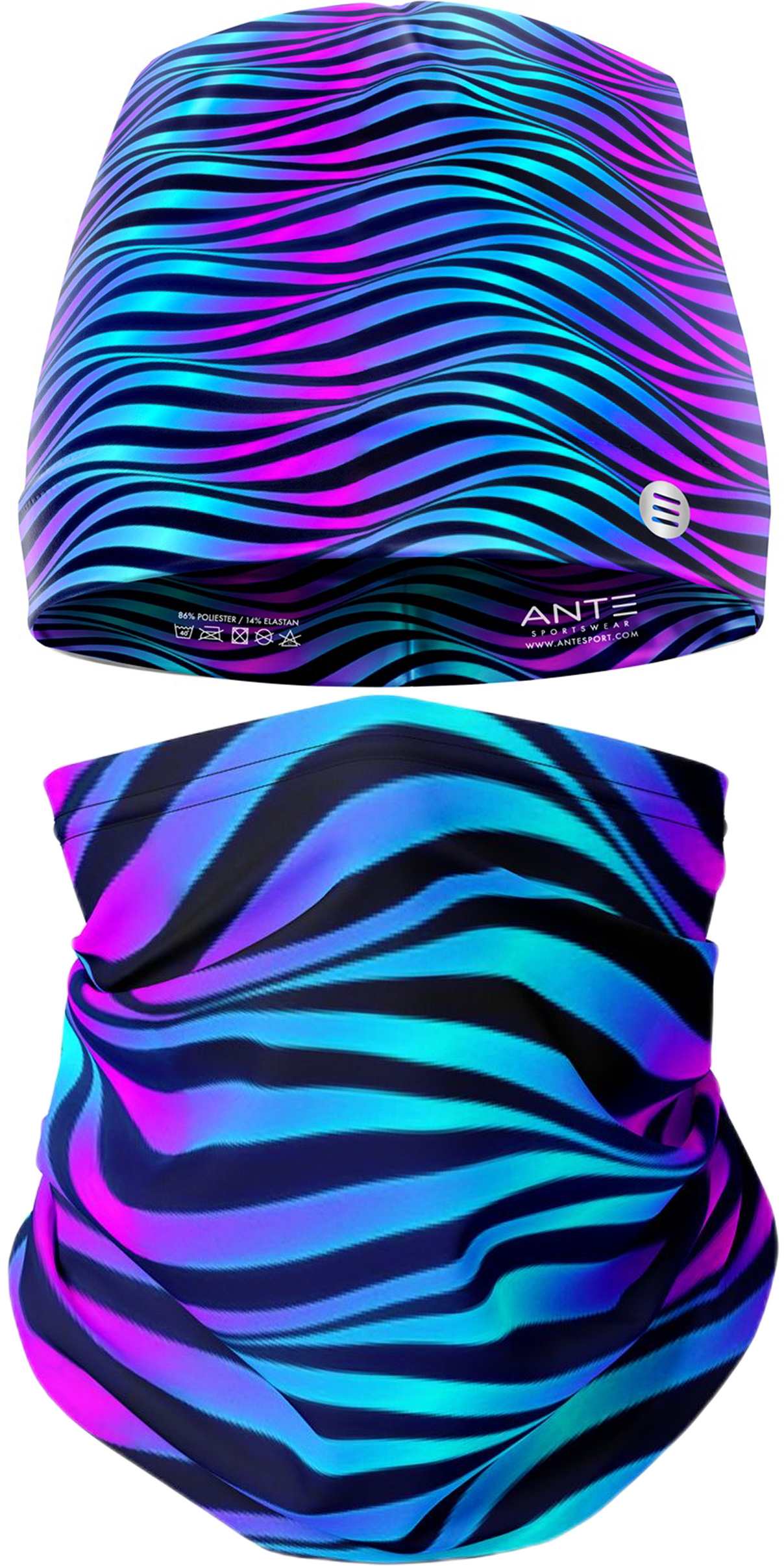 CZAPKA + KOMIN KOMPLET Termoaktywny do biegania