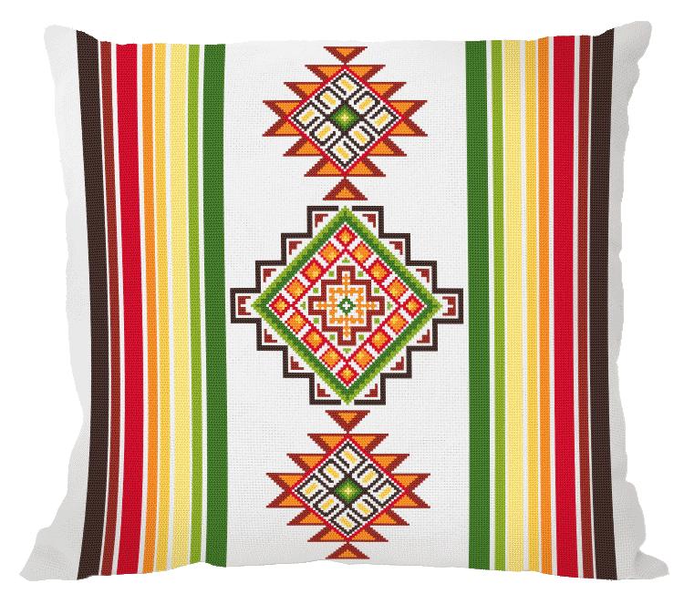 Vyšívací sada Polštář mexický I
