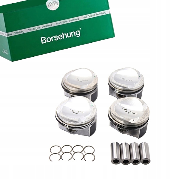 B13582 - Поршни комплект (4 шт.) BORSEHUNG для AUDI A3 1.8