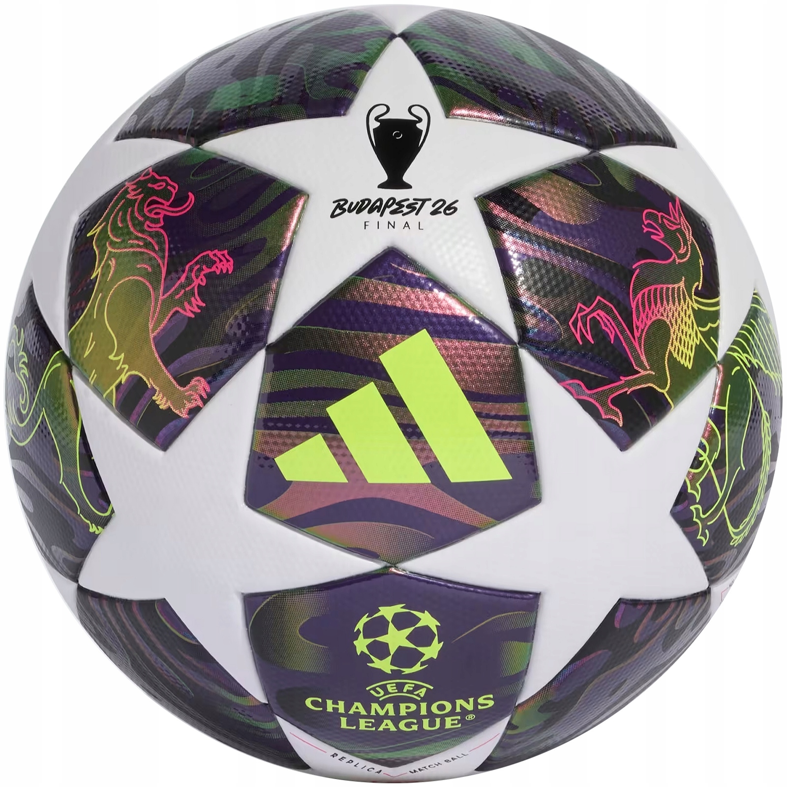 Piłka Nożna Adidas Ucl 25/26 Lge FJX9095 Liga Mistrzów Budapest 2026