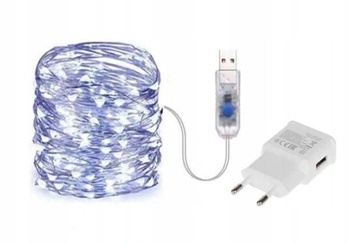 

Lampki Druciki 200 Led Mikro Usb 3