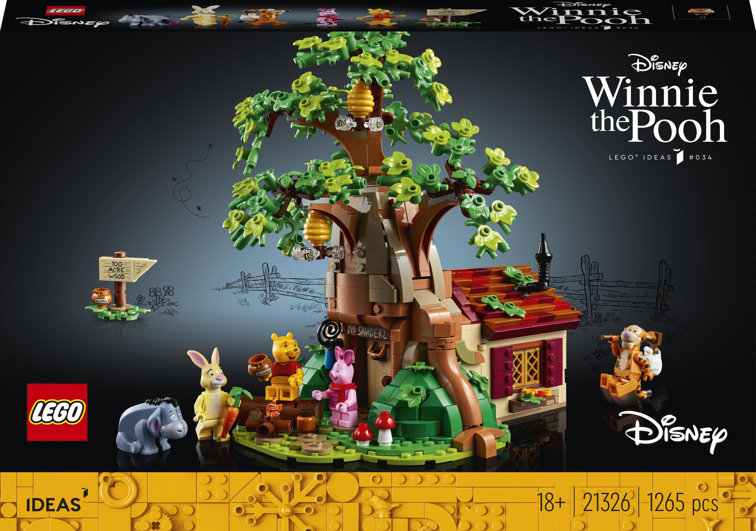 

Lego Ideas Kubuś Puchatek 21326