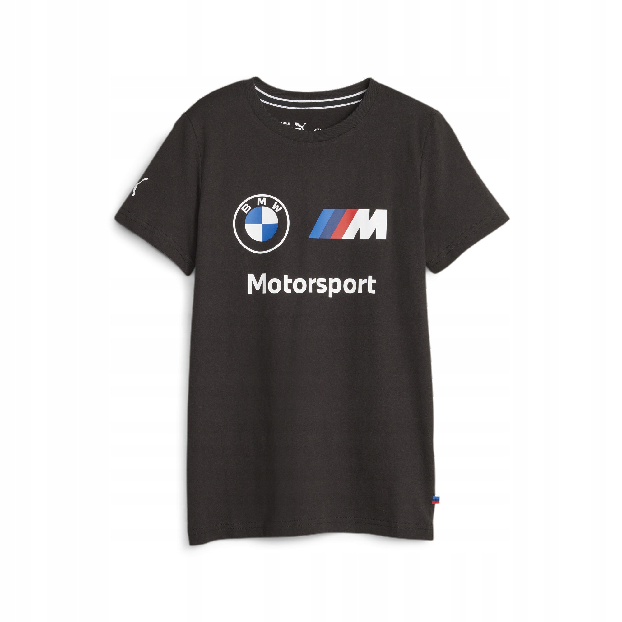 Puma Koszulka Dziecięca Bawełniana Okrągły Dekolt Bmw Mms 621264 01 R. 176