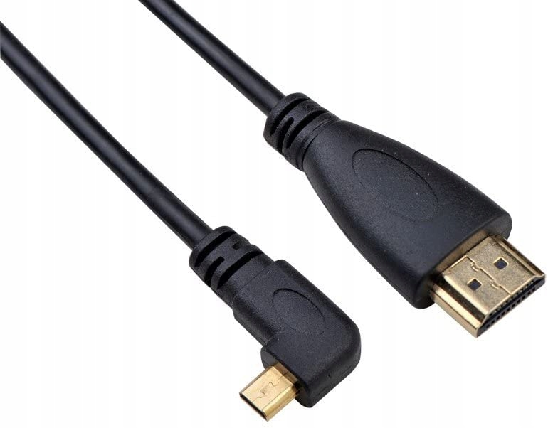 

Kabel Adapter Kątowy Hdmi do micro Hdmi Lewy 1,5M