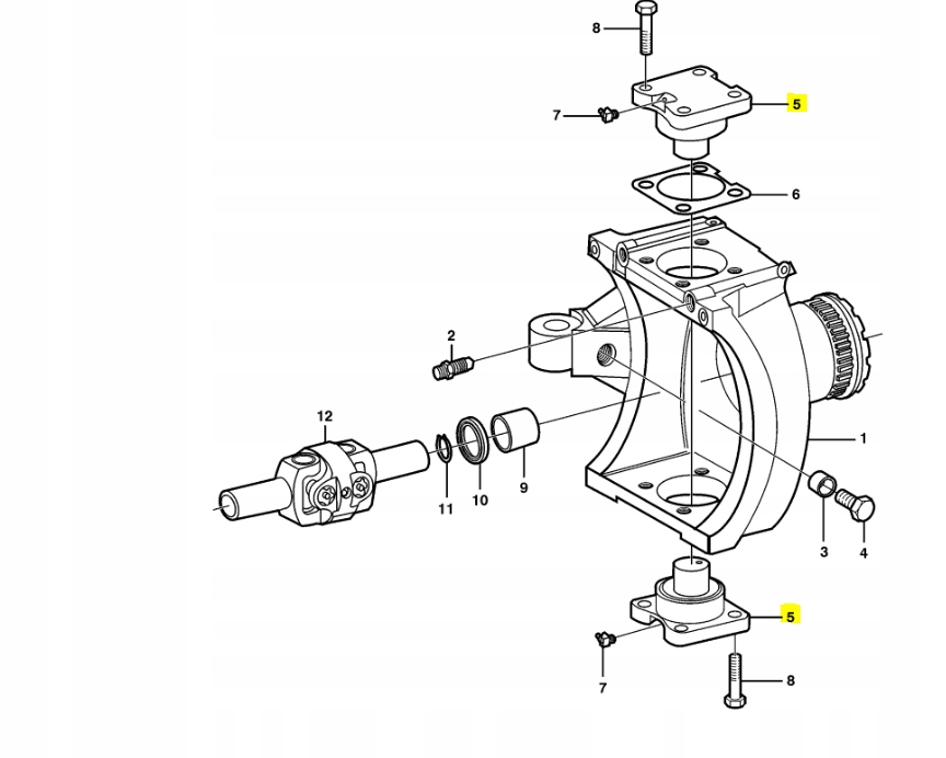 SWORZEN ZWROTNICY OEM VOLVO KOPARKA Machine type Excavator