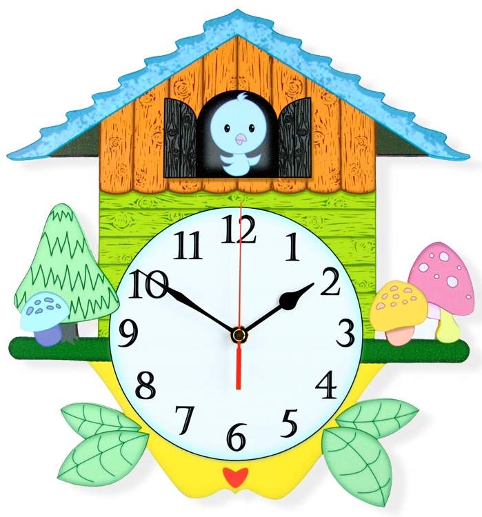 DOMEK zegar ścienny Płynący napęd 613