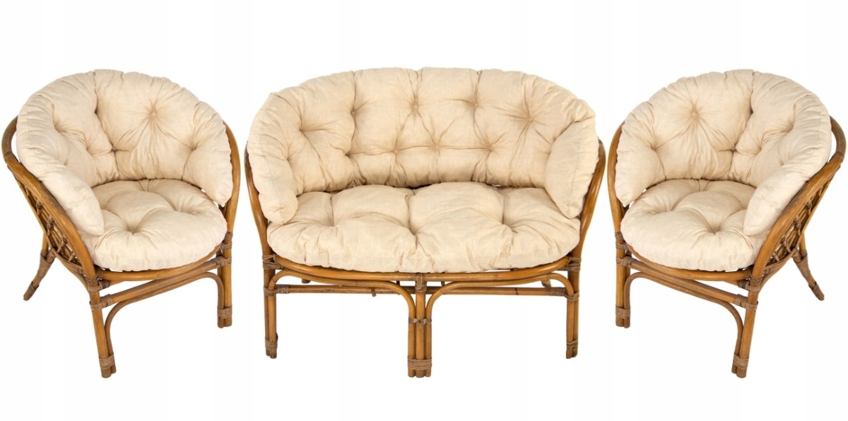 

Poduchy poduszki na meble ratan rattan Beż Ciepły