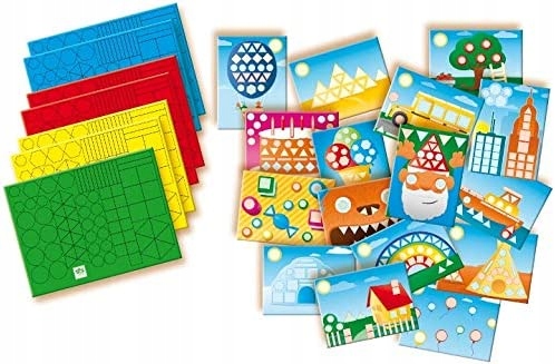 WYKLEJANKA 16+300 FIGURY GEOMETRYCZNE 3+ SES 14839 Kod producenta 14839