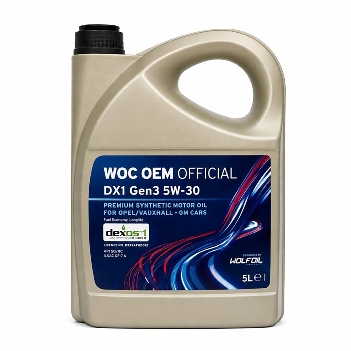 Gm DEXOS1 Gen3 5W-30 Sn/rc 5L Olej Do Opel