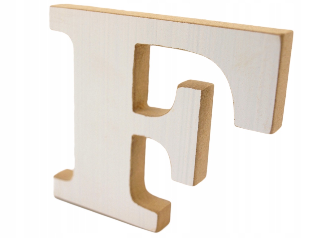 LITERY LITERA DREWNIANA F 10CM