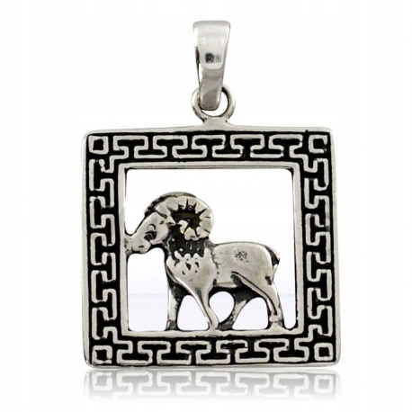 

Wisiorek Znak Zodiaku Baran Srebro 925 + Grawer