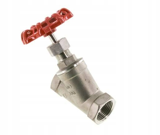 Šikmý uzavírací ventil G 1/2" nerezová ocel