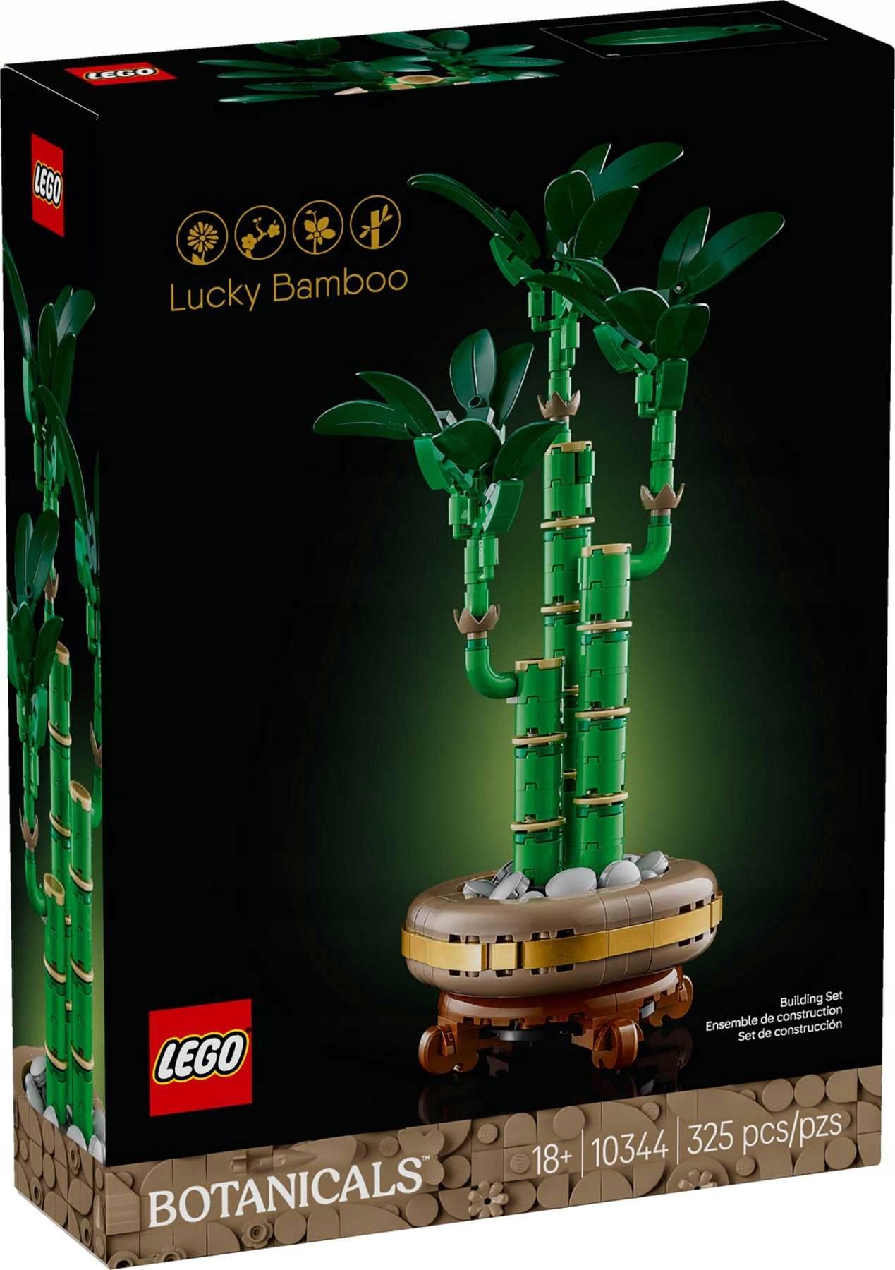 Lego Botanická kolekce Dracéna sanderiana (Šťastný bambus)