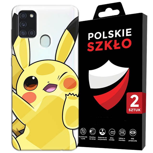 

Piękne Etui Case Do Samsung A21S Szkło