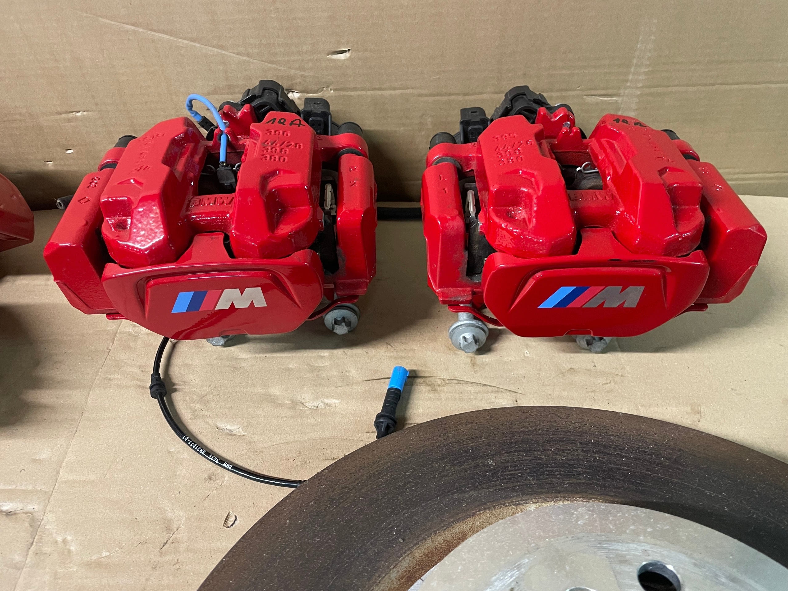 calipers brake + plates + discs 420MM BMW XM G09 M-POWER 24KM IDEAL