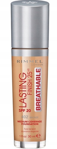 

Rimmel Podkład Lasting Finish 402 Bronze 30ml