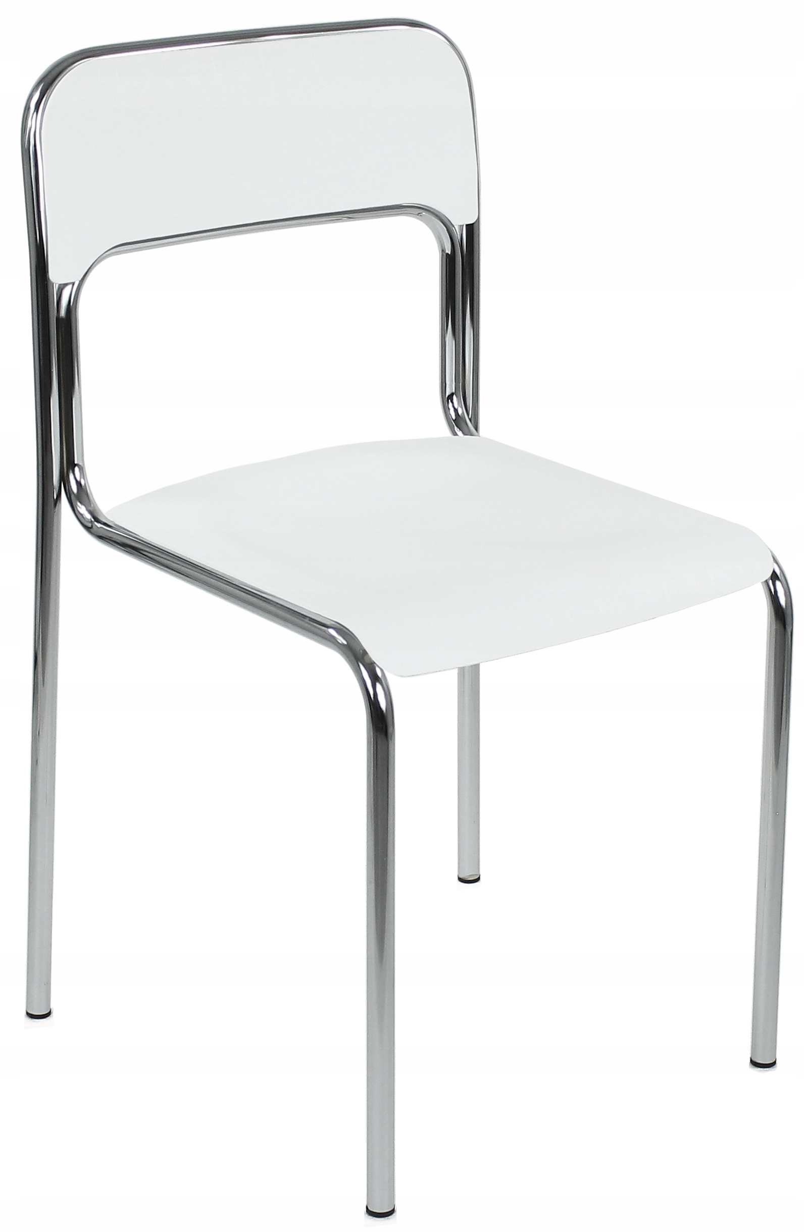 Krzesło plastikowe białe CORTINA BIAŁE Nowy Styl