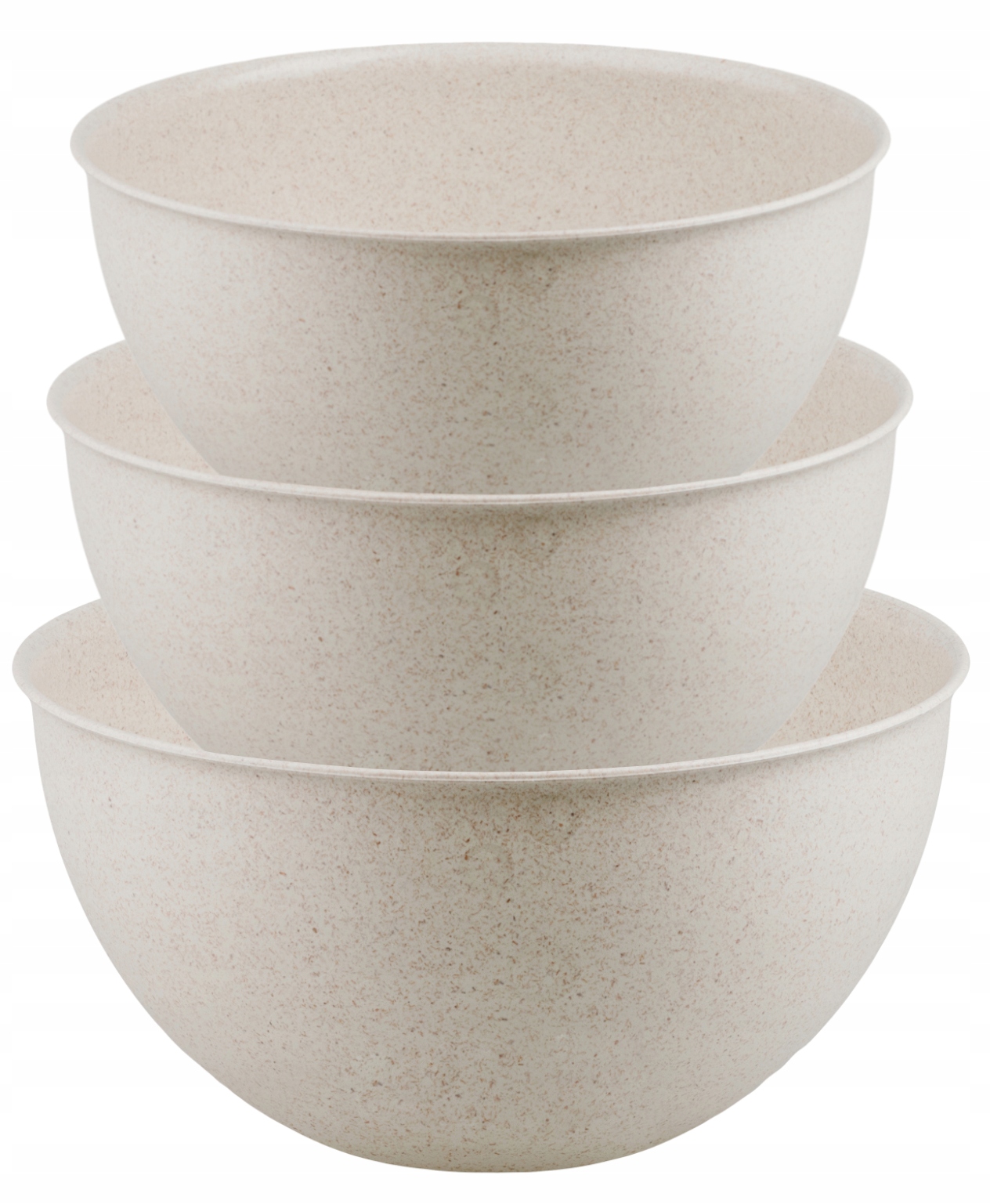 

Miski Plastikowe Bio Zestaw 3 Misek 0.75 1.5 3L